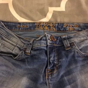 Buckle Black Skinny Jeans